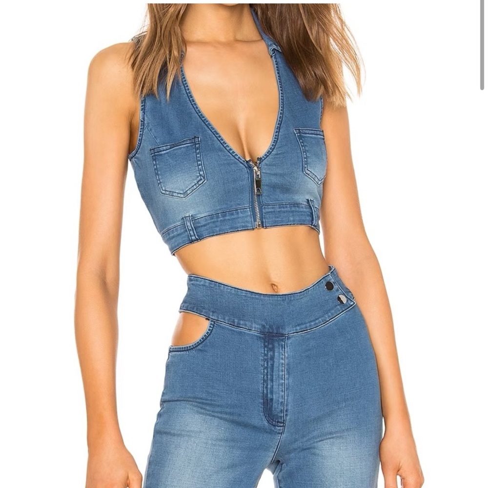 I am Gia denim set